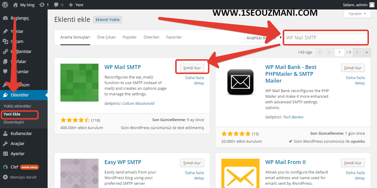 Wp mail smtp. WORDPRESS mail. Плагины почта. Eklenti. Навигация сбоку в WORDPRESS.