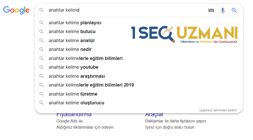 Anahtar Kelime Nasıl Belirlenir?