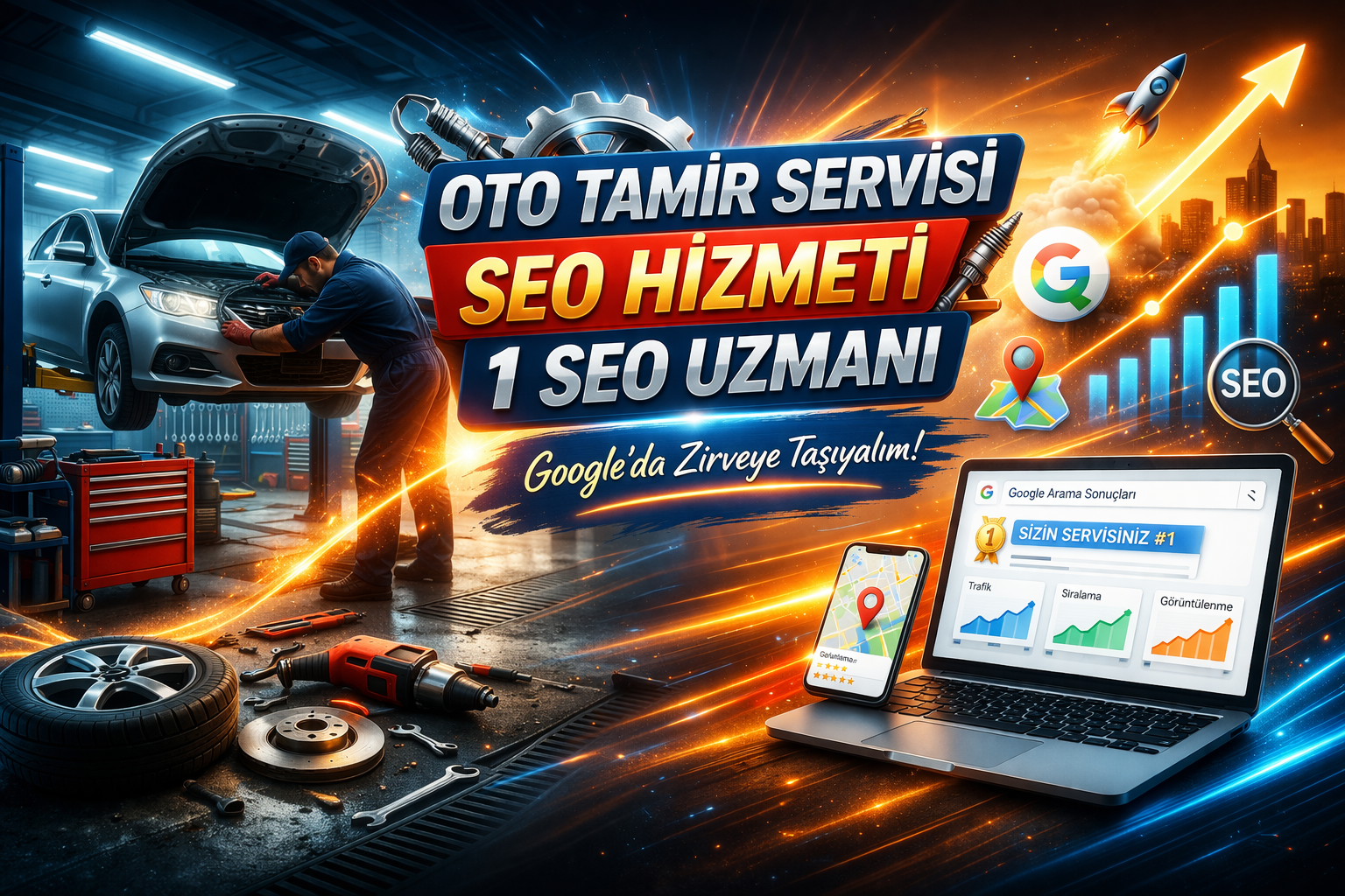 Oto Tamir Servisi SEO Hizmeti